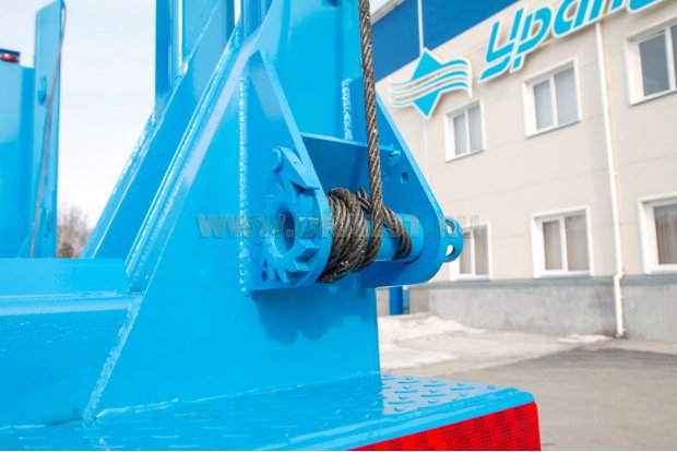 Механическая лебедка для увязи груза