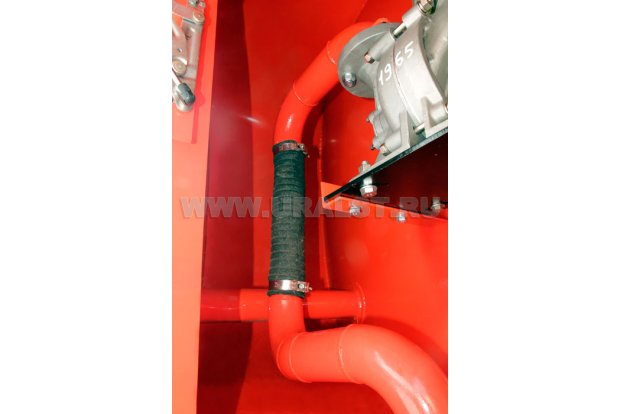 Паровые трубы с выводами назад