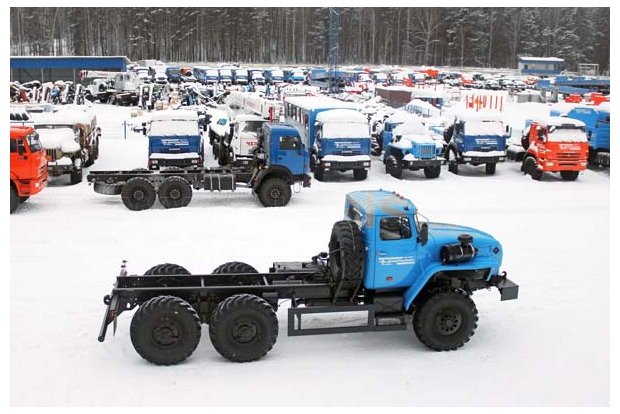 Шасси автомобиля Урал