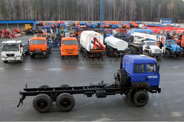 Шасси автомобиля Урал 4320-4971-80М ЕВРО-4