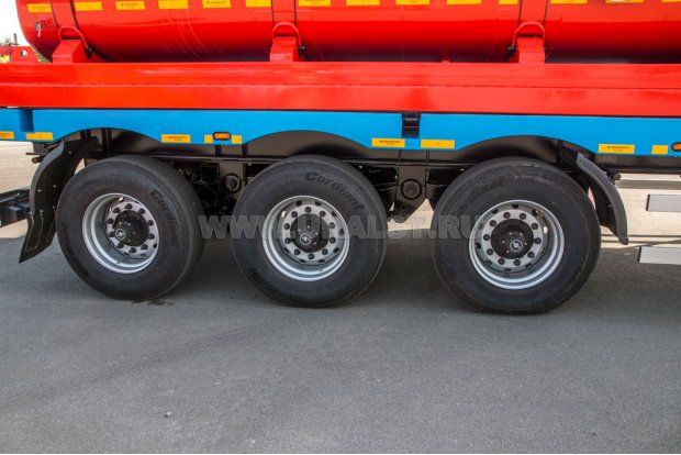 Оси полуприцепа