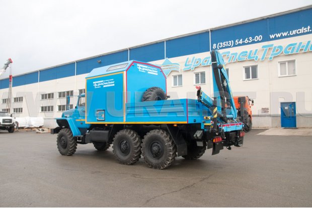 Урал АНРВ 4320 с КМУ ИМ-55