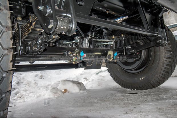 Рессорно-балансирная подвеска прицепа