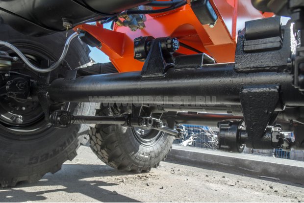 Рессорно-балансирная подвеска прицепа роспуска