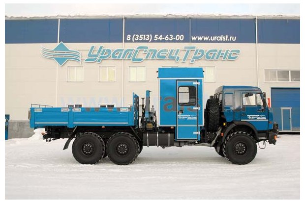 Камаз ГПА с краном-манипулятором