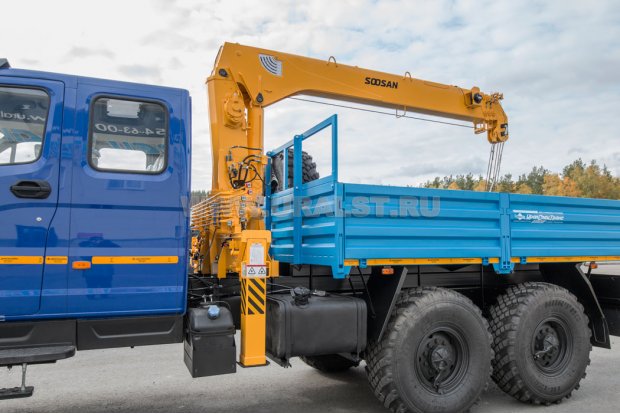 Кран-манипулятор SOOSAN SCS 524