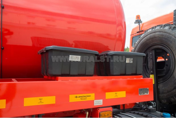 Ящик для песка и кошмы