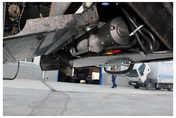 Электрическая лебедка Лаборатории Камаз 43118