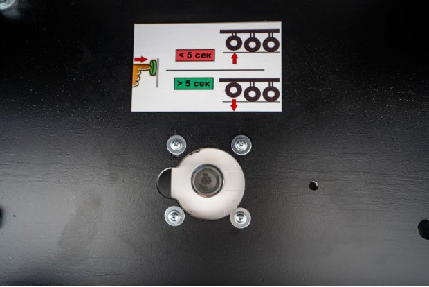 Управление подъемной осью