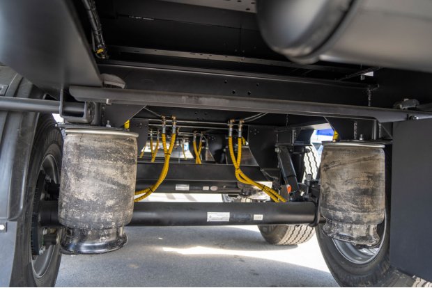 Пневматическая подвеска полуприцепа