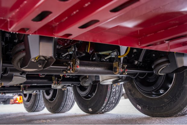 Пневматическая подвеска полуприцепа