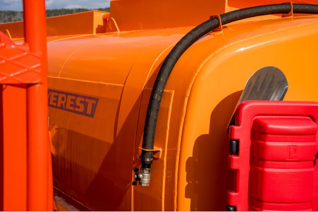 Слив из экологического короба