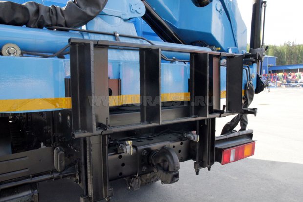 Транспортное положение съемной лестницы