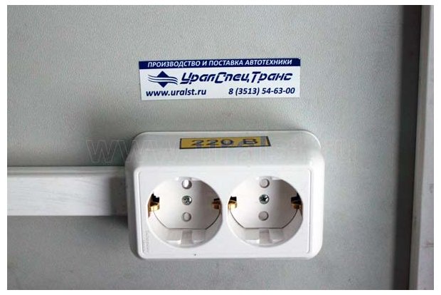 Розетки фургона ПАРМ