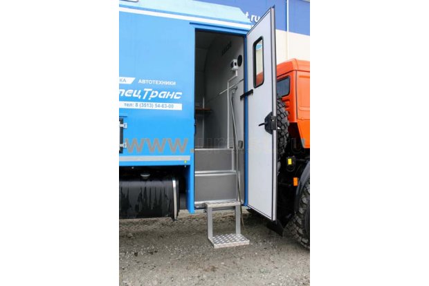 Автофургон Камаз АРОК с КМУ