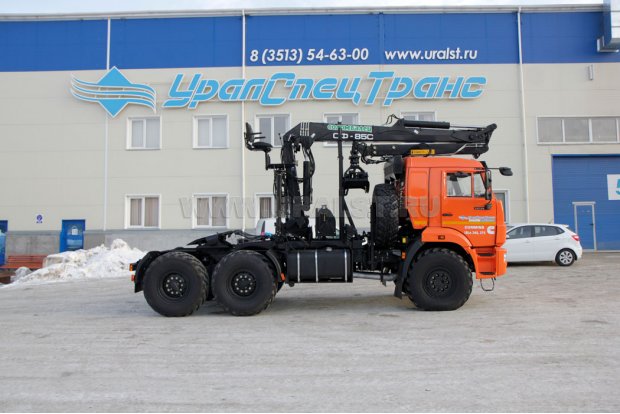 Тягач Камаз с ГМ СФ-85С