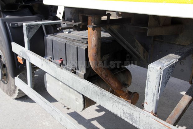 Обогрев выхлопными газами самосвального кузова