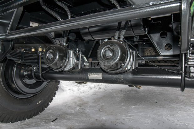 Рессорно-балансирная подвеска прицепа