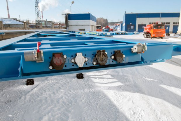 Разъемы пневматичиеской системы и электрической сети