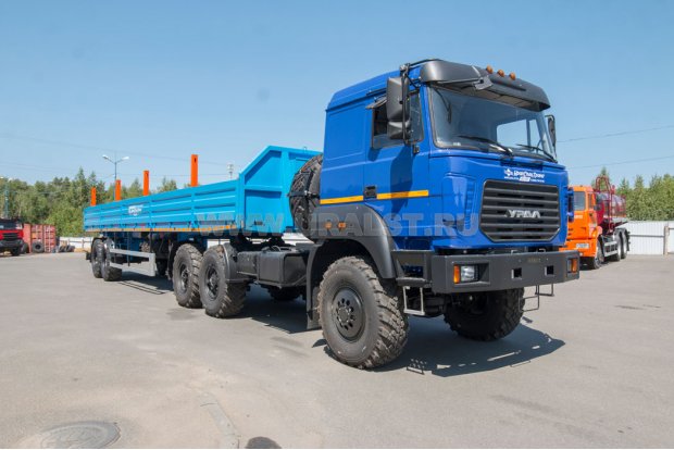 Полуприцеп бортовой ППБ 20Б-21-12К-03 УСТ 9465 ССУ 1500