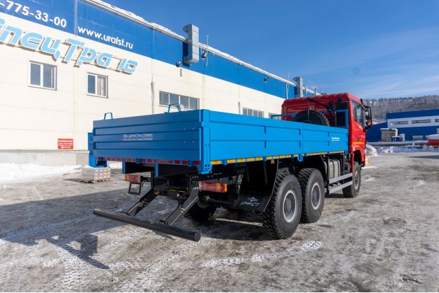 Бортовой автомобиль УСТ 5453 SHACMAN (ШАКМАН) SX32586V385 (6х6), база 3775 мм