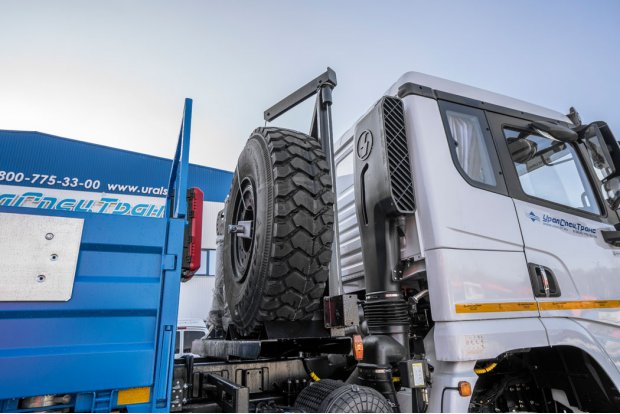 Запасное колесо с укосиной ДЗК