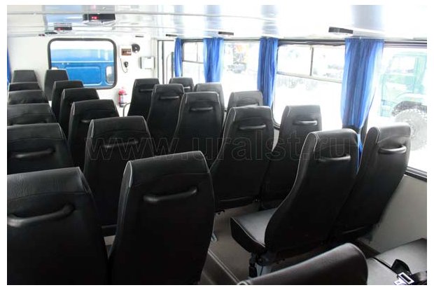 Салон вахтового автобуса Камаз