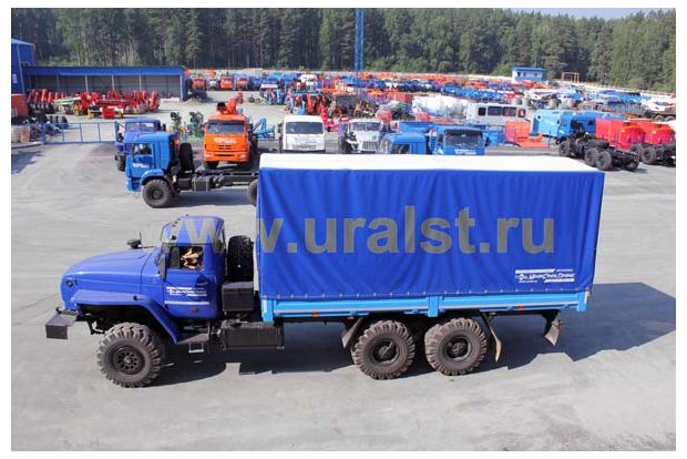 Бортовой Урал 4320-40 с тентом