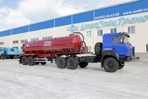 Полуприцеп-цистерна ППЦВ 20Т-21-ОД PNR УСТ-94651 вакуумная
