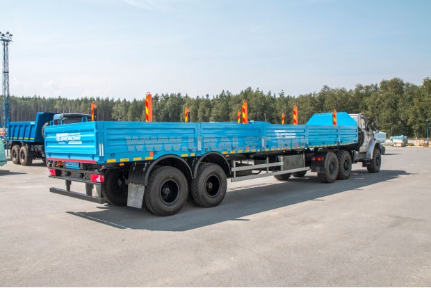 Полуприцеп бортовой ППБ 20-23Д-12К BPW