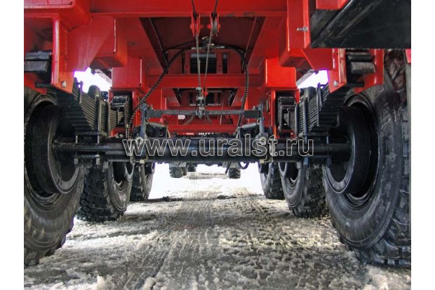 полуприцеп бортовой с раздвижными кониками