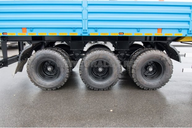 Оси полуприцепа