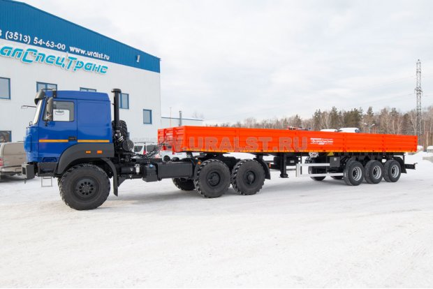 Полуприцеп бортовой ППБ 30Б-32-12 УСТ 9465 