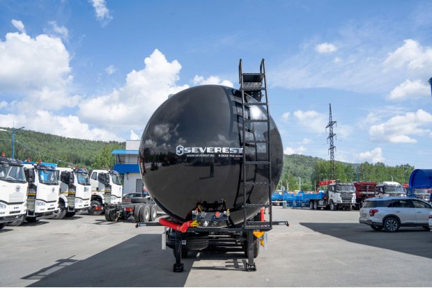 Полуприцеп-цистерна ППЦБ 32ТК-42ЛЛ SEVEREST высота ССУ 1150 мм, дисковые тормоза