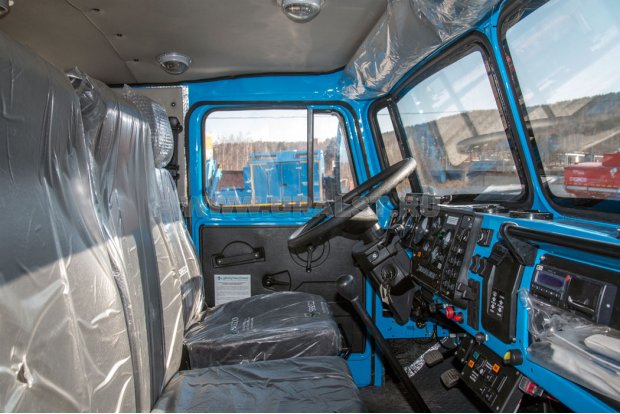 Кабина водителя