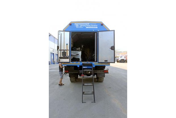 Выдвижной трап Камаз Маслостанция 43118