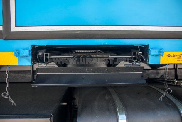 Лестница-трап в транспортном положении