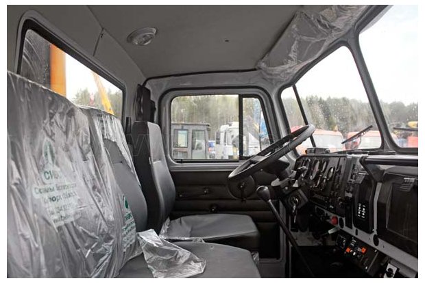 Кабина водителя