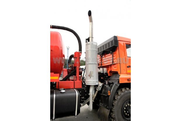 Система вертикального выпуска отработанных газов