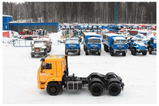 Седельный тягач Камаз