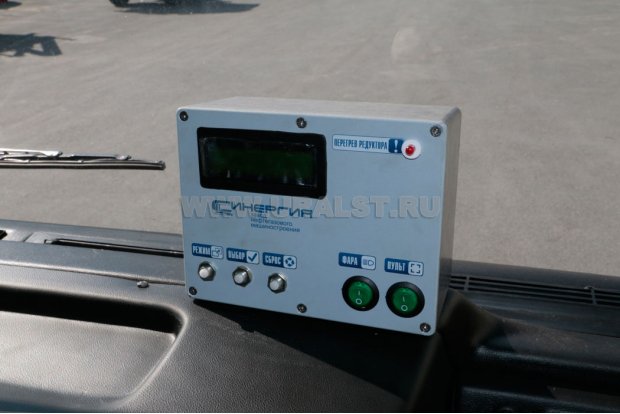 Пульт управления установкой