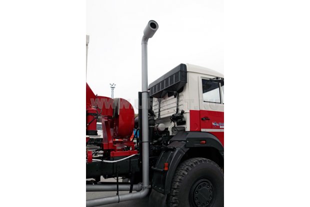 Вертикальная система выпуска отработанных газов