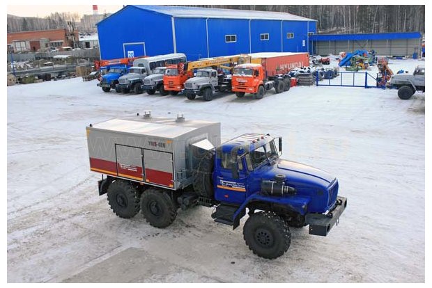 УМП-400 на Урал 4320-41