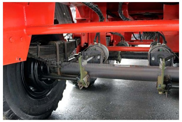 Подвеска полуприцепа цистерны