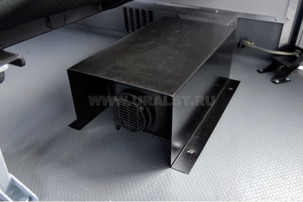 Автономный воздушный отопитель вахтового автобуса