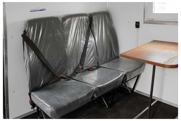 ГПА. Сиденье пассажирское 3-х местное