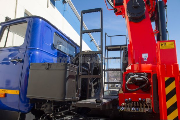 Транспортное положение лестницы