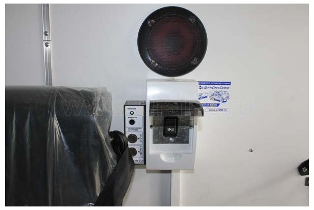 ГПА с КМУ. Переговорное устройство