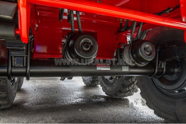 Рессорно-балансирная подвеска полуприцепа