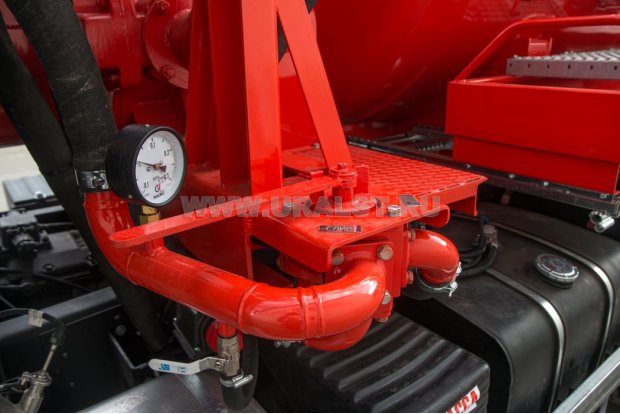 Кран управления операциями вакуумного забора /слива